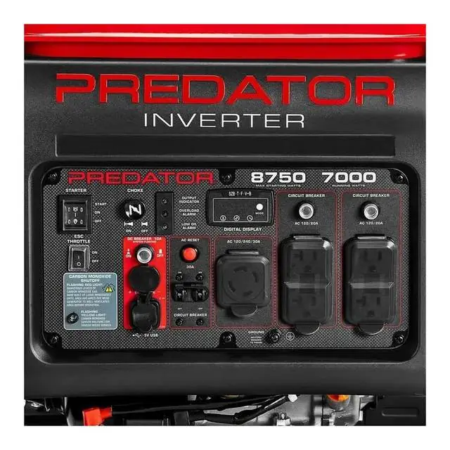 Generador Predator 8750 Inverter